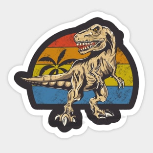 Dinasour artwork t-shirt Sticker